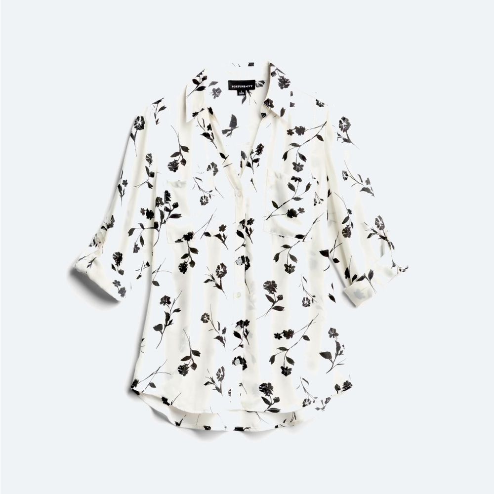 Christelle Button Down Blouse